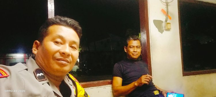 Ipda Tri Iskandar Anggota Sabhara Polsek Cikupa, Jaga Kamtibmas Bersama warga Melalui Program Polisi RW