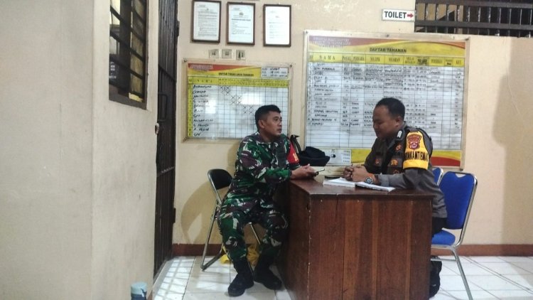 Piket Jaga Tahanan, Isi Buku Mutasi, Pengawasan Dengan Kondisi Ruang Tahanan Tetap Kondusip, Bripka Saebatul Hamdi Polsek Cikupa Polresta Tangerang
