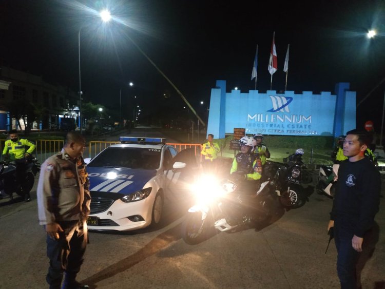 Kegiatan Ops Cipkon Polsek Cikupa polresta Tangerang, Rasa Aman Masyarakat Wilkum Polsek Cikupa