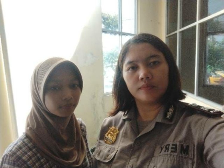 Kegiatan Polisi RW di Gelar Polsek Cikupa Briptu Mery Zona Marbun
