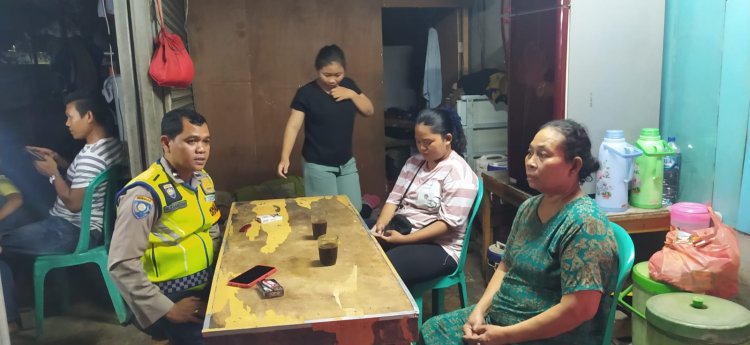 Aipda Budiansyah Bhabinkamtibmas Adakan Koordinasi Terkait Tauran Di beberapa Desa di Cikupa Mengunakan Sajam Bisa Di pidana 10 Tahun
