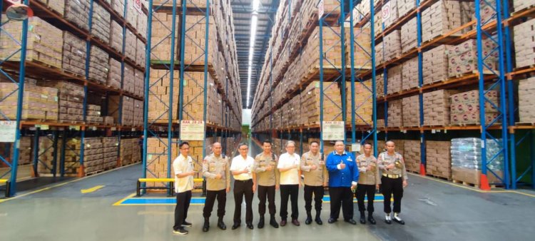 Kunjungan Kapolresta Tangerang di PT. Torabika Eka Semesta Ground II,  Jl. Raya Serang Km. 12 Desa Bitung Jaya Kec. Cikupa Kab. Tangerang