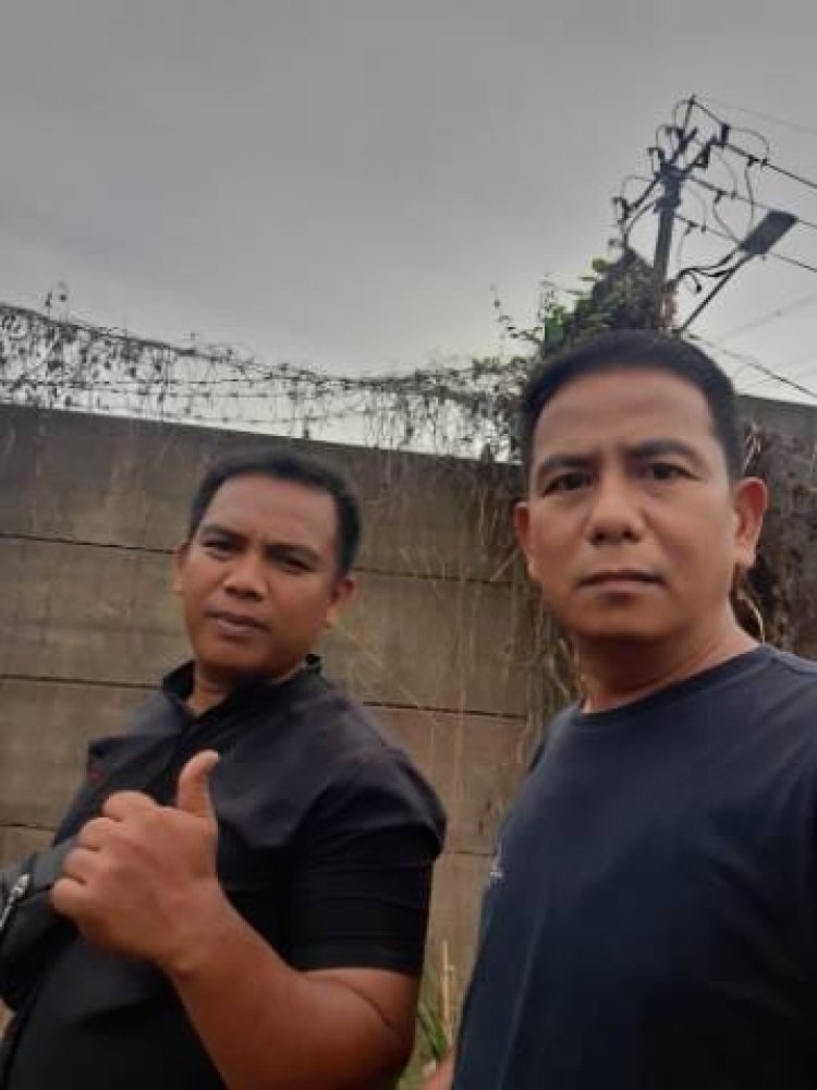Polisi RW, Aipda Endang SETIAWANTO Kasi Humas Polsek Cikupa Sambang Tokoh pemuda Agus Mahding prumahan bukit Tiara blok K9 RW 05
