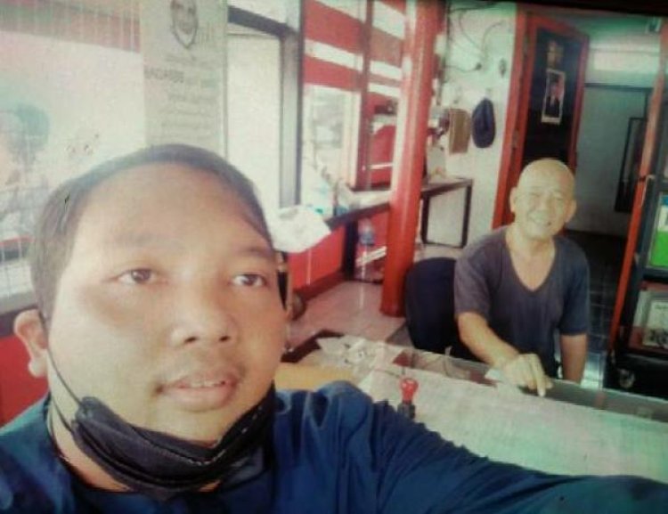 Polisi RW, Bripka Bagus Tri Kuncoro sambang Warga Pasir Gadung RT 03/07 Kec. Cikupa