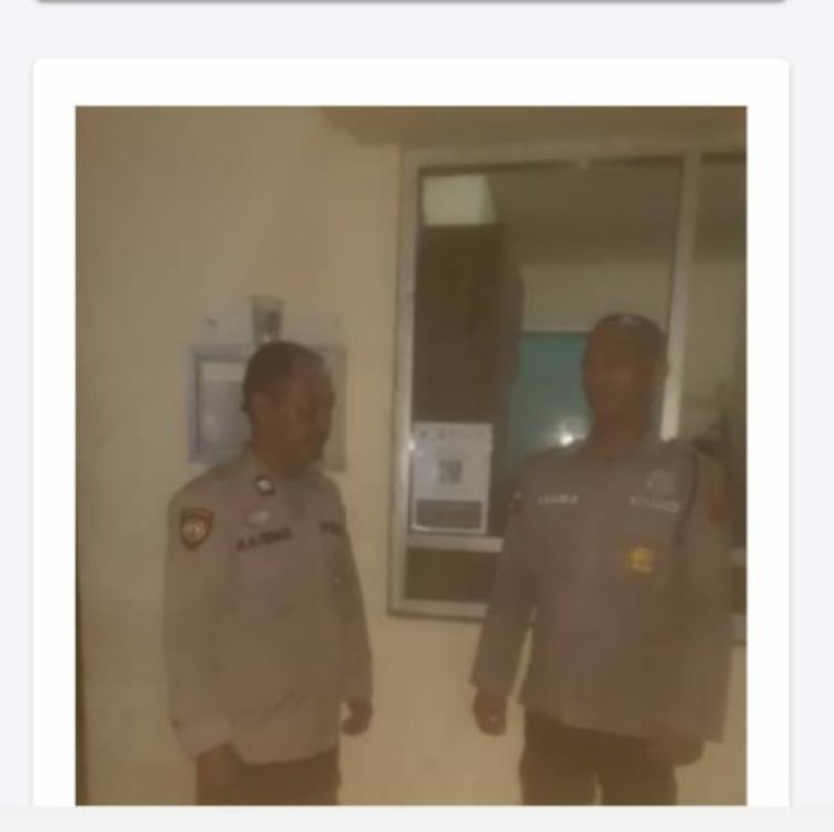 Anggota Polsek Cikupa Polsesta Tangerang Polda Banten, Aiptu Muhtar Ali Firdaus Melaksanakan Patroli Barcode Di Kawasan Milenium Budimulya, Pesan Situasi Kamtibmas