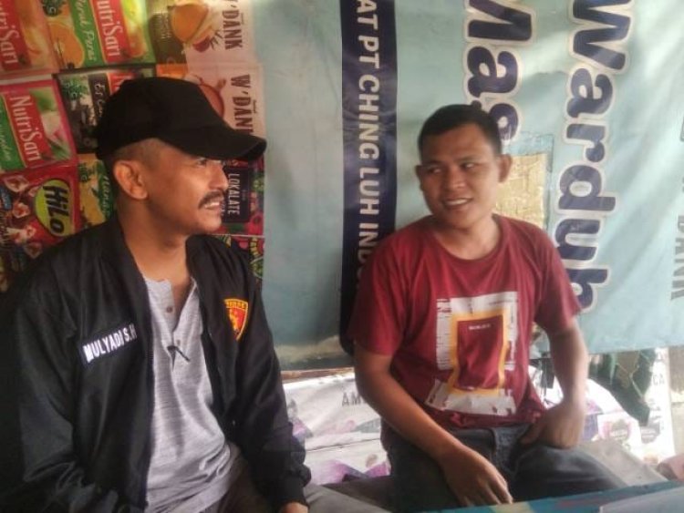 Giat Rutin Polisi RW, AIPDA MULYADI HARYANTO, SH Anggota Polsek Cikupa Gelar Silaturahmi Warga, Titip Pesan Khamtibmas