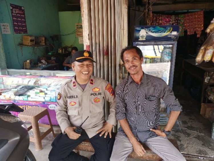 Giat Rutin Polisi RW, IPDA AGUS LILI SURYANA Anggota Polsek Cikupa Gelar Silaturahmi Warga, Titip Pesan Khamtibmas