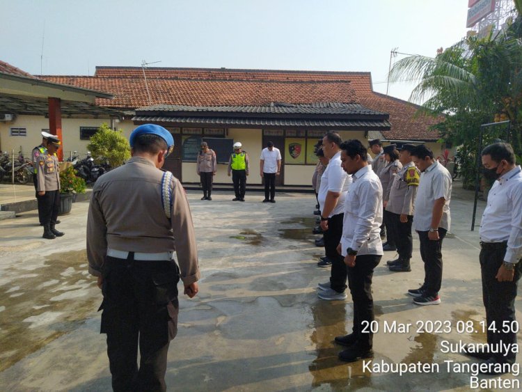 Wakapolsek Akp Udiyano Pimpin Apel Pagi, Cek Kondidisi Tahanan Kondusif