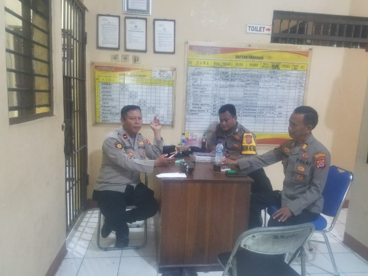 Pawas Polsek Cikupa Gelar Patroli Barcode, Pastikan Jaga Kamtibmas
