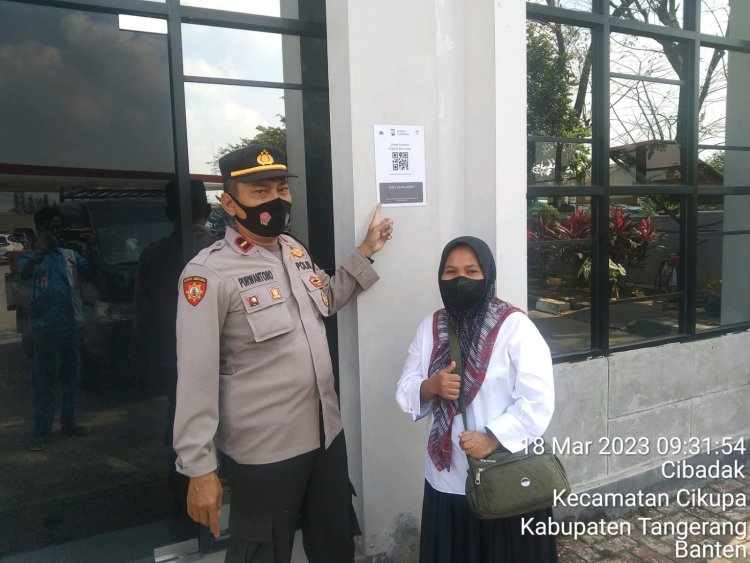Pawas Polsek Cikupa Gelar Patroli Barcode, Serap Aspirasi Masyarakat