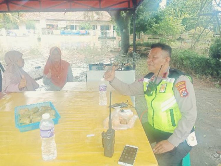 KUNJUNGAN POLISI RW, IPDA UDI MUHDI KANIT LANTAS POLSEK CIKUPA Ke DS. Pasir Jaya Kec. Cikupa Tangerang