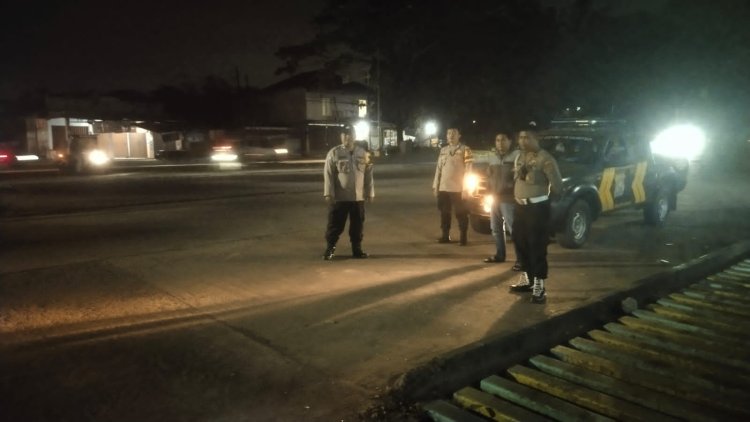 Kegiatan Ops Cipkon di Darkum Polsek Cikupa, pimpinan Kanit Propam IPDA Mahdi. SH