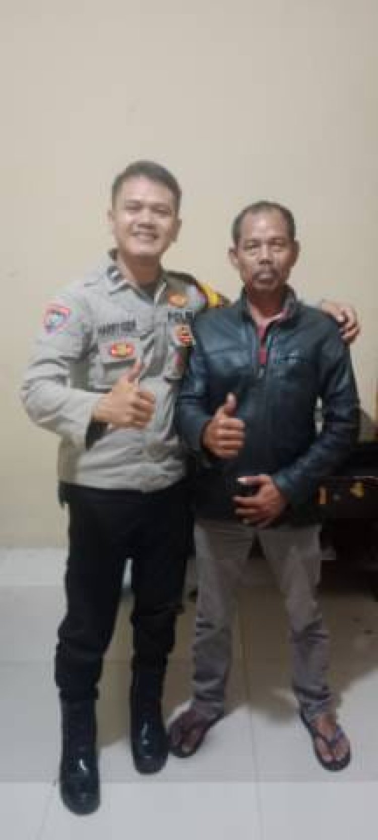 KUNJUNGAN POLISI RW AIPDA HARRY NOVRIANSYAH ANGGOTA SPKT POLSEK POLSEK CIKUPA, Ke Budi Mulya Cikupa