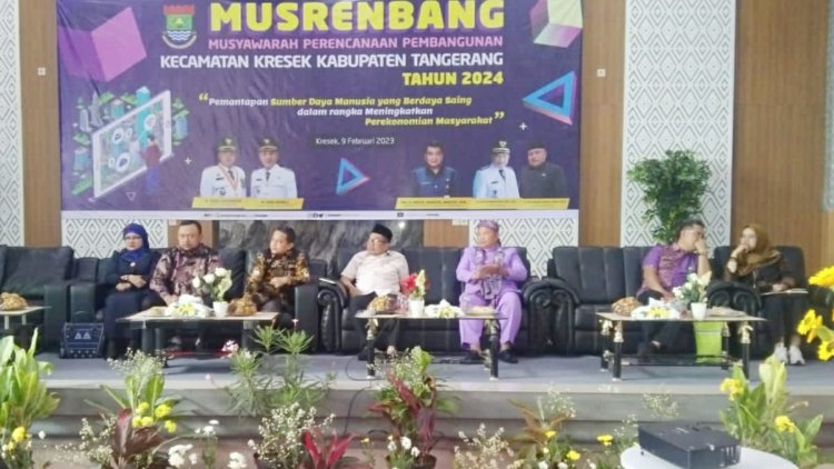 H. Ace Kurniawan S Ip, MM : Tegaskan Musrenbang Kecamatan Kresek 2023 Tekankan,"Pemantapan SDM Yang Kompetitif Dan Berdaya Saing