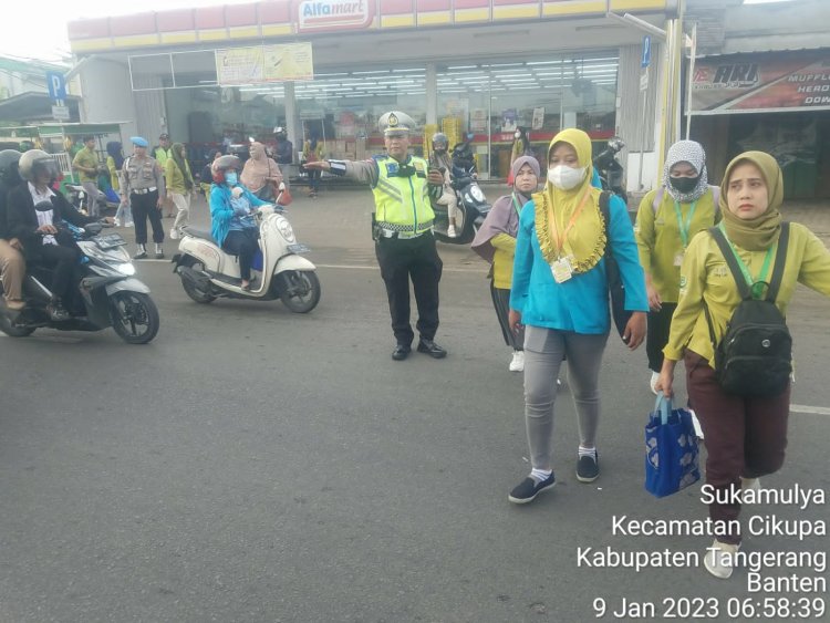 Ipda Udi Muhdi Kanit Lantas, Berikan Pelayanan Prima Dengan Giat Protap Gatur lalin Cegah Kemacatan Dan Kecelakaan