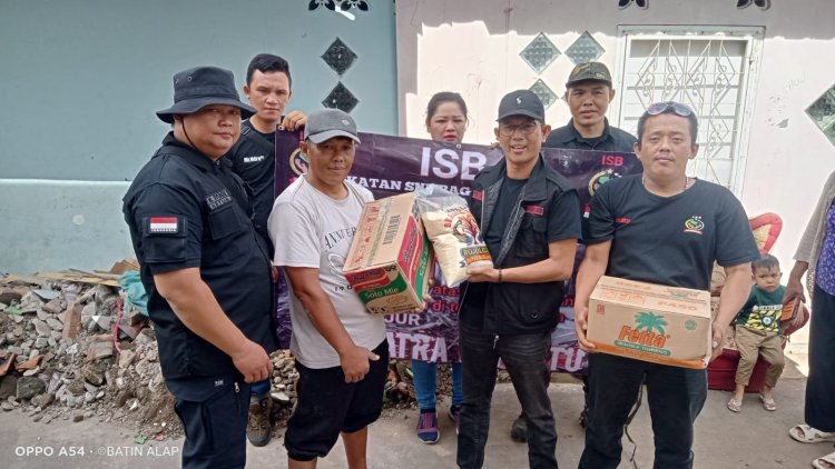 Ikatan Sumbagsel Bersatu Salurkan Bantuan Untuk Korban Gempa Cianjur