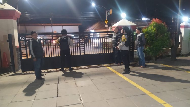 Polsek Cikupa Gelar Apel Cipkon Dan Antipasi Guantibmas Dengan Cara 3C