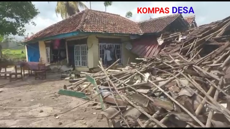 Laporan Sementara dari BPBD Kab. Cianjur Korban gempa 5,6 SR