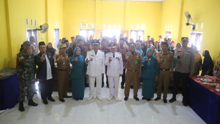 Bupati lamtim Lantik,(PAW) kepala desa Asahan