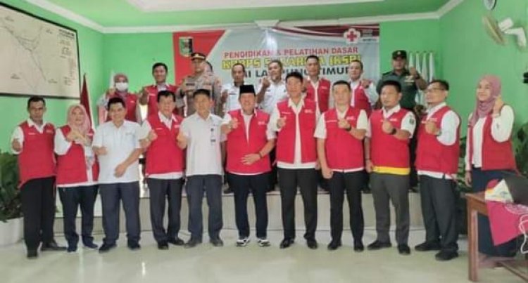 Ketua PMI BPK,Aswar Hadi adakan Diklat KSR PMI
