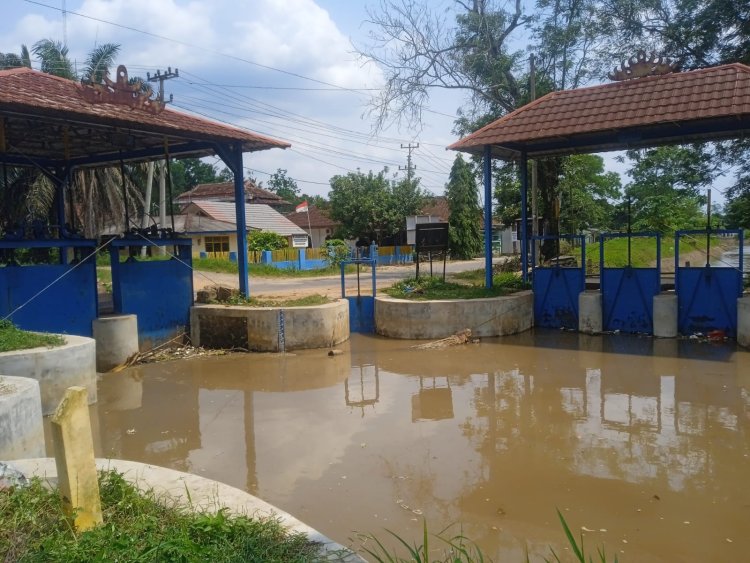 Air sudah mengalir," pohon akasia menyumbat di bintu air,kepala KBH,8 duga mangkir dari jam kerja