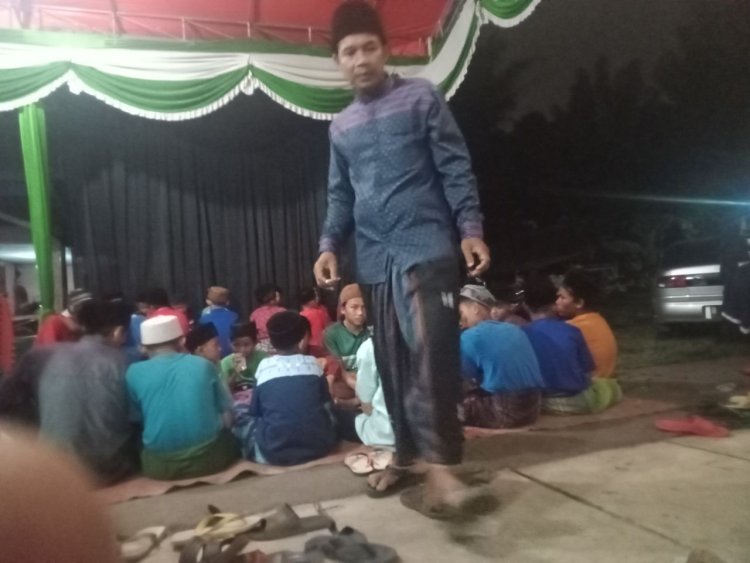 Haul Pertama Ibu Amah Binti H. Zali Di Gelar Yang Sangat Sederhana Penuh Dengan Hidmah