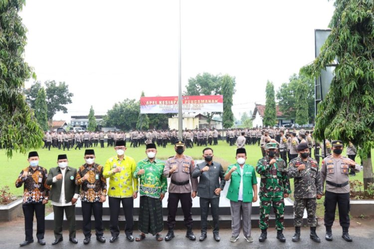 Kodim 0429/Lamtim Kerahkan Personil Apel Gelar Pasukan Persiapan Pengamanan HSN