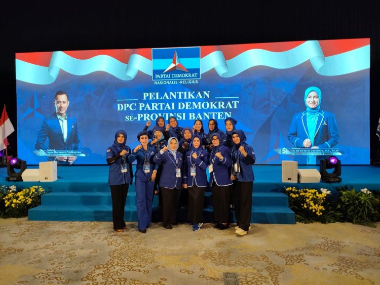 Ketua Fraksi DPRD Kab. Tangerang Nonce thendean SH, Hadiri Pelantikan Pengurus DPC Se-Banten