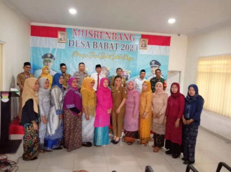 Camat Legok Tanggapi Usulan Warga Dalam Musrembang Desa Babat