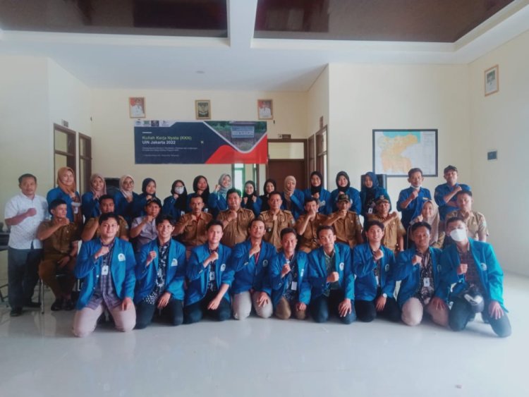 KKN UIN Jakarta 2022 di Desa Budimulya Kecamatan Cikupa