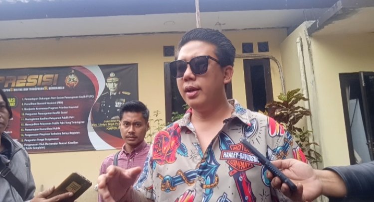 Ada apa ni Pablo putra benua mendatangi Polsek Babakan Madang