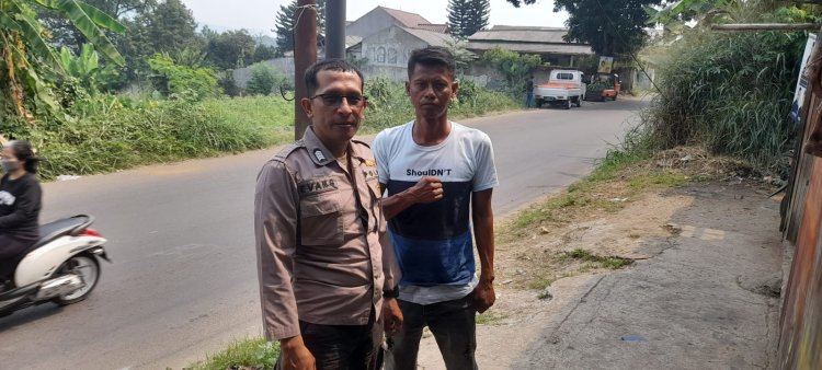 Giat Dialogis Bhabinkamtibmas Bersama Linmas Dan Warga Binaan Di Wilayah Hukum Polsek Rancabungur