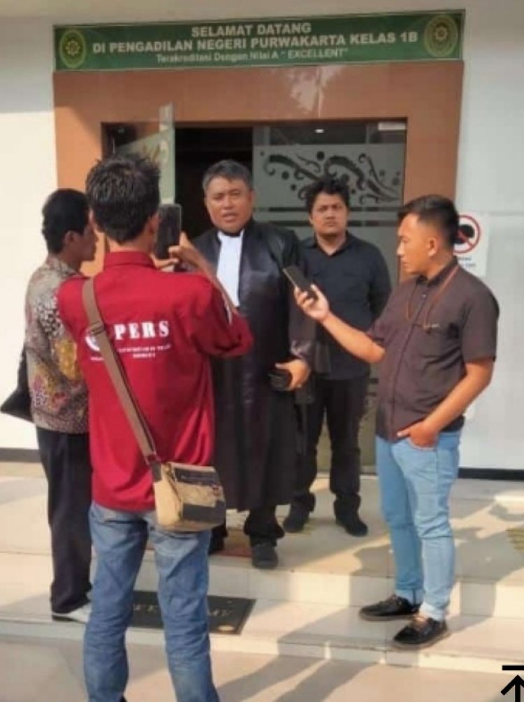 Ketum IWOI Icang Rahardian SH Hakim Harus putuskan Bebas RN