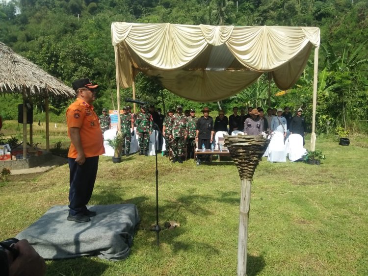 ANTISIPASI BENCANA LONGSOR PEMKAB GARUT GELAR APEL SIAGA BENCANA