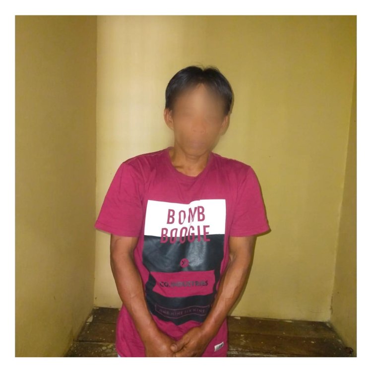 Pelaku kekerasan seksual, Digelandang Ke Polres Lamtim