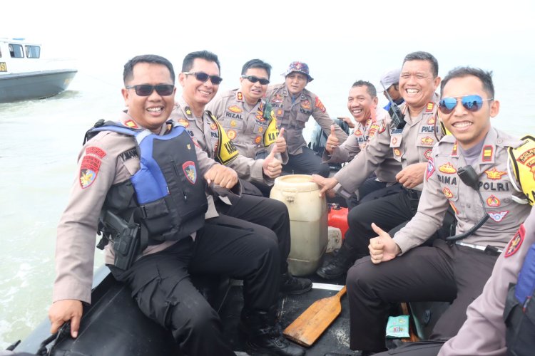 Pastikan Pengamanan Libur Lebaran Berjalan Aman, Kapolres Lamtim Tinjau Langsung Sejumlah Lokasi Wisata