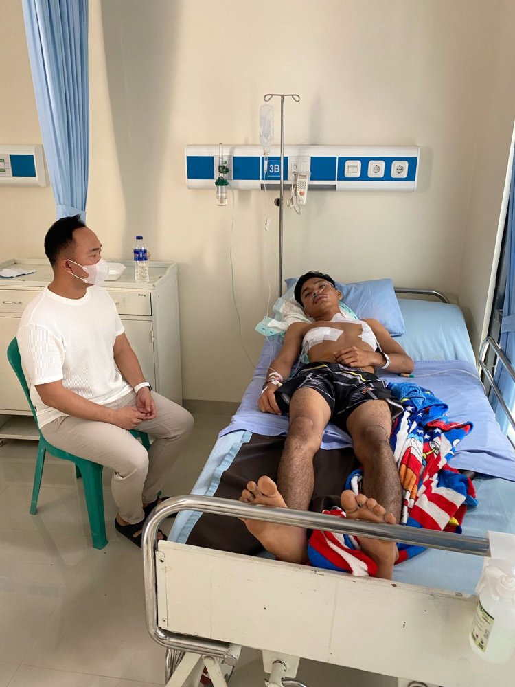 Perkelahian di malam Takbiran di Lapangan Bola Pulung Kencana Tubaba yang Akibatkan Satu Orang Terluka
