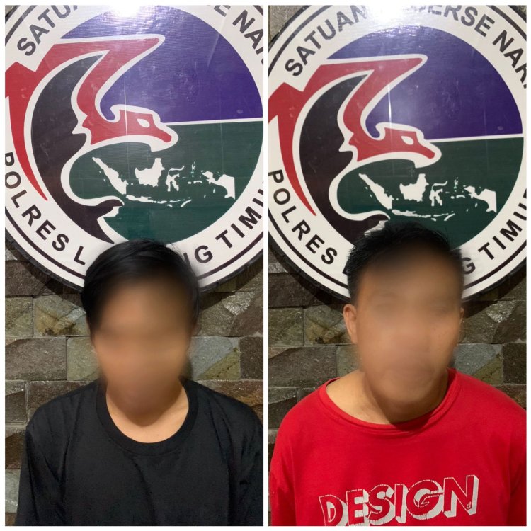 Lagi.. Sat Res Narkoba Polres Lamtim, Tangkap 2 Pengedar Sabu