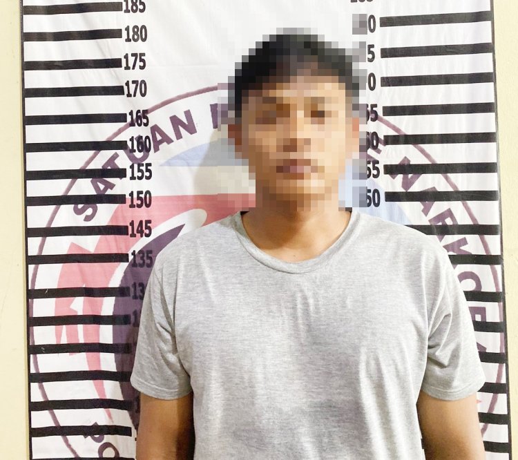 Asyik Konsumsi Narkotika di Pinggir Jalintim, Pria Asal Lampung Tengah Ditangkap Polres Tulang Bawang