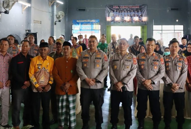Dengarkan Aspirasi Masyarakat, Irwasda Polda Lampung Dan Jajaran Lakukan Jumat Curhat