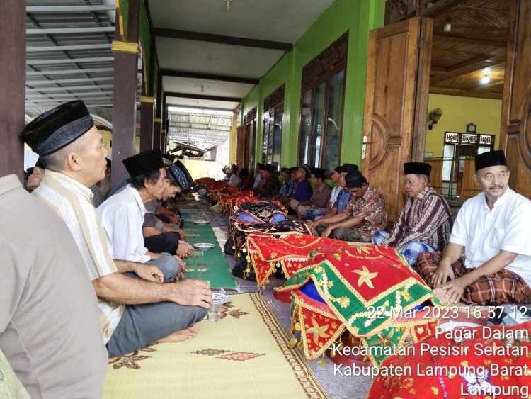 Pekon Sumur jaya sambut datang nya Bulan Suci Ramadhan 1444 H-2023