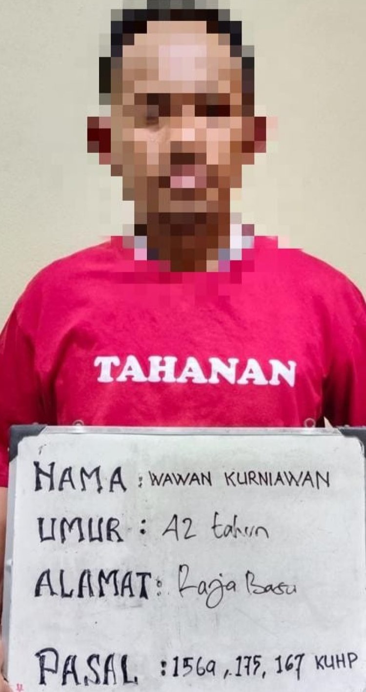 Polda Lampung Tahan Tersangka Dugaan Penghentian Ibadah