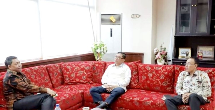 Wabup Tanjabbar Lakukan Audiensi Bersama Dirjen Penyelenggaraan Haji dan Umrah Kemenag-RI