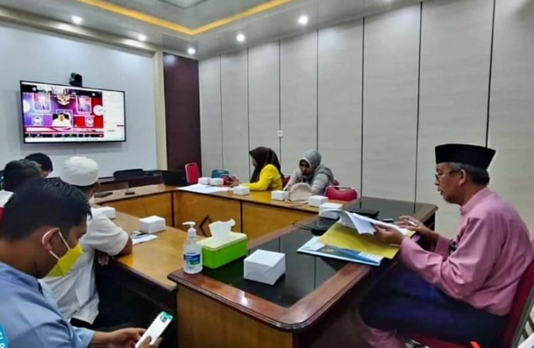 Sekda Tanjabbar Ikuti Kegiatan FPK Secara Virtual