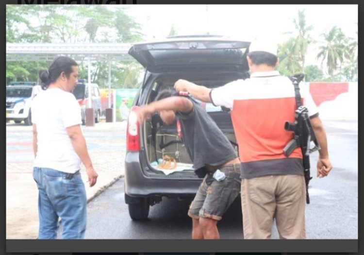 Tim Tekab 308 Presisi Lampung Selatan, Tangkap pelaku Curat di Kecamatan Sidomulyo