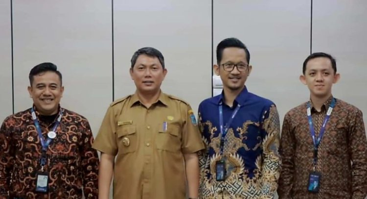 Wabup Tanjabbar Terima Audiensi PT Pegadaian Cabang Jambi