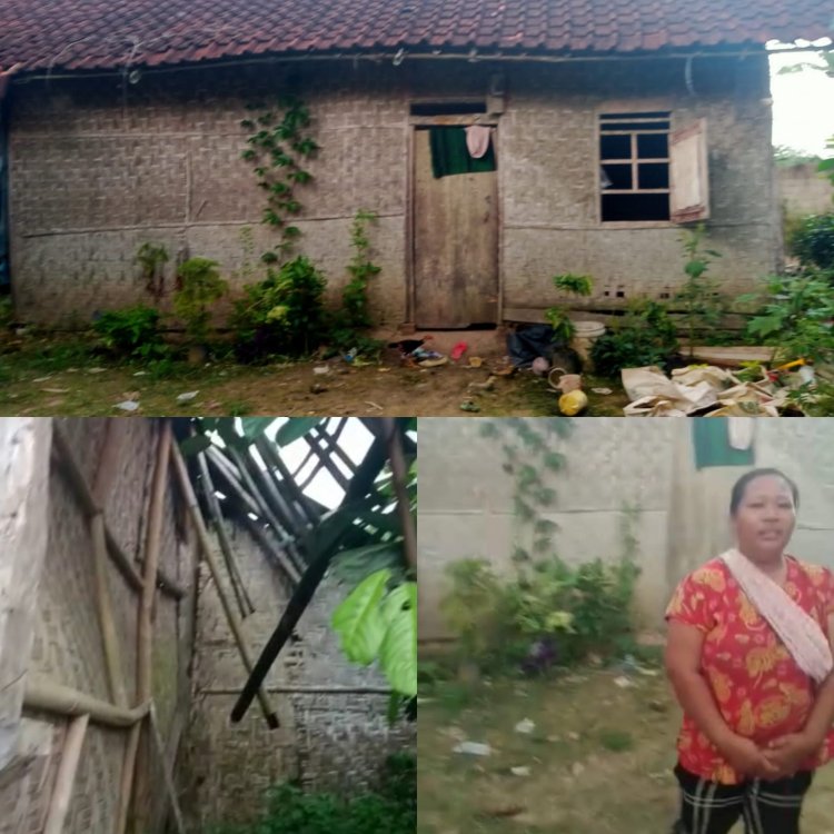 Sangat Miris!! Ibu Ngaliman, Warga Rulung Raya, Tidak Mendapatkan Bantuan BLT DD Maupun Bantuan dari Kemensos.