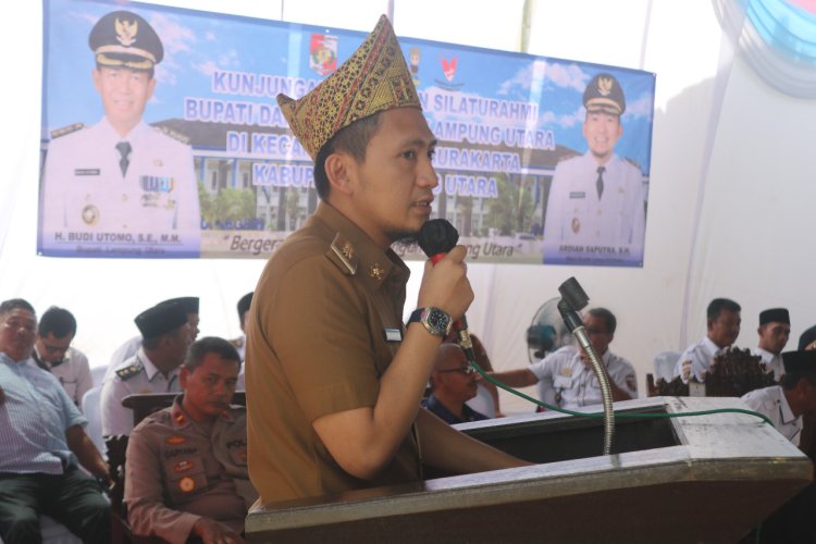 Wabup Lampura Kunker Di Dua Kecamatan