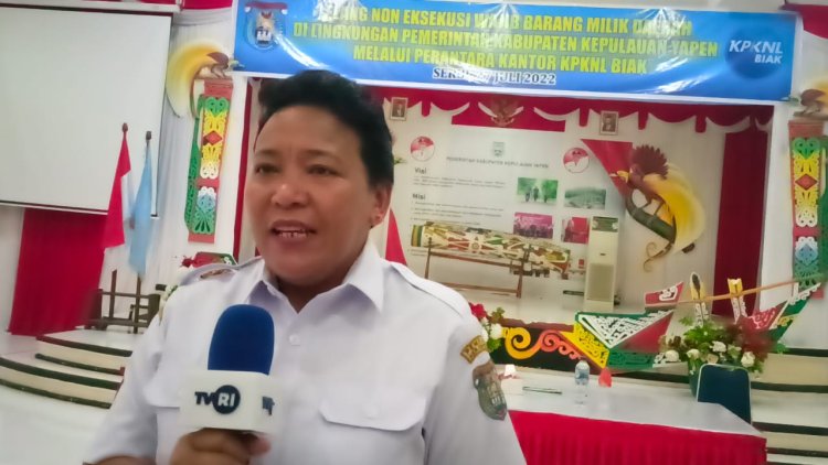 1 Milyar 26 Juta 452 Ribu Rupiah, Bakal Diperoleh Pemda Kabupaten Kepulauan Yapen dari Hasil Kegiatan Lelang Non Eksekusi Wajib Barang Milik Daerah (BMD) yang Diperantarai Kantor KPKNL Biak, Apa Saja yang Dilelangkan...!