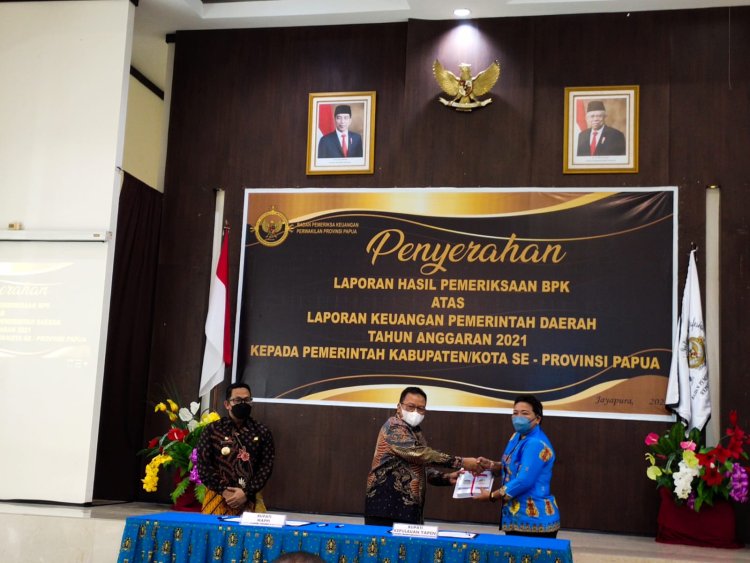 Amazing ! Pemda Kabupaten Kepulauan Yapen Raih Opini WTP Tujuh Kali Berturut-turut